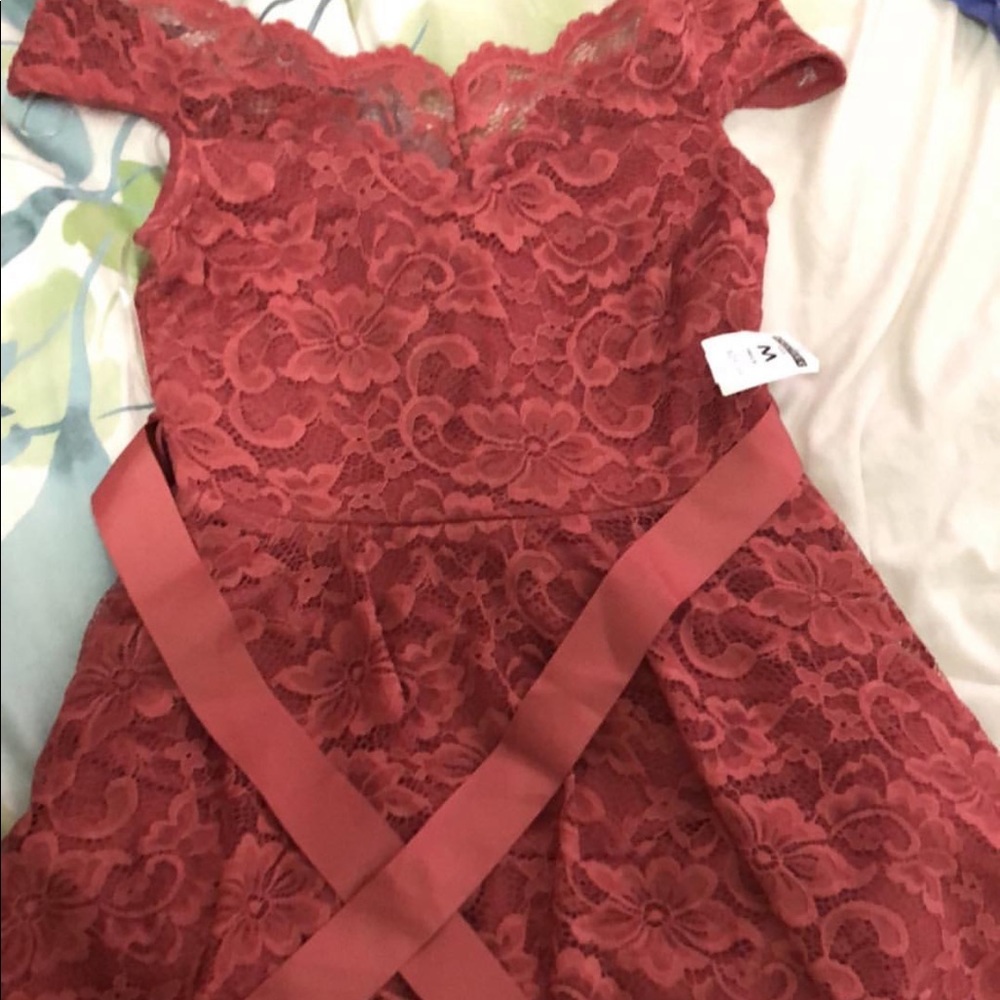 off the shoulder dress